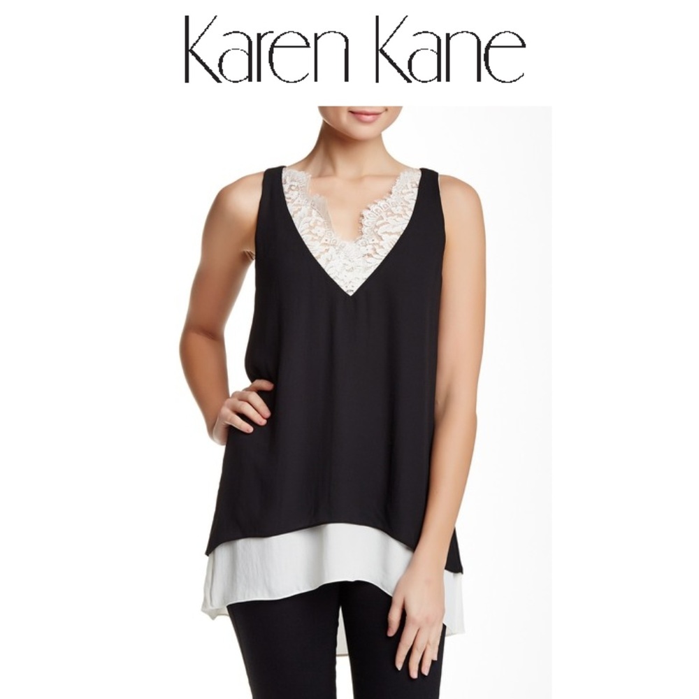 Karen Kane Double Layer Tank
